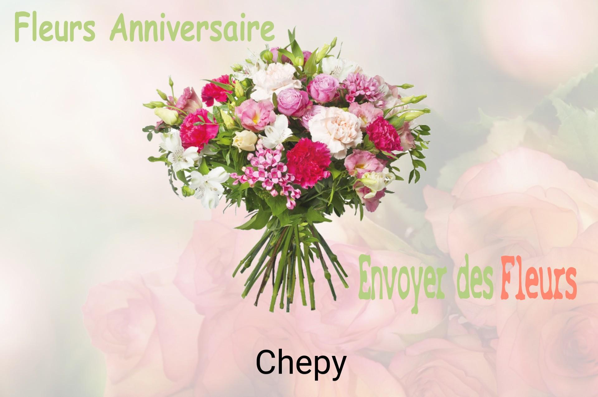 Bouquet de fleurs d’anniversaire livré à Chepy